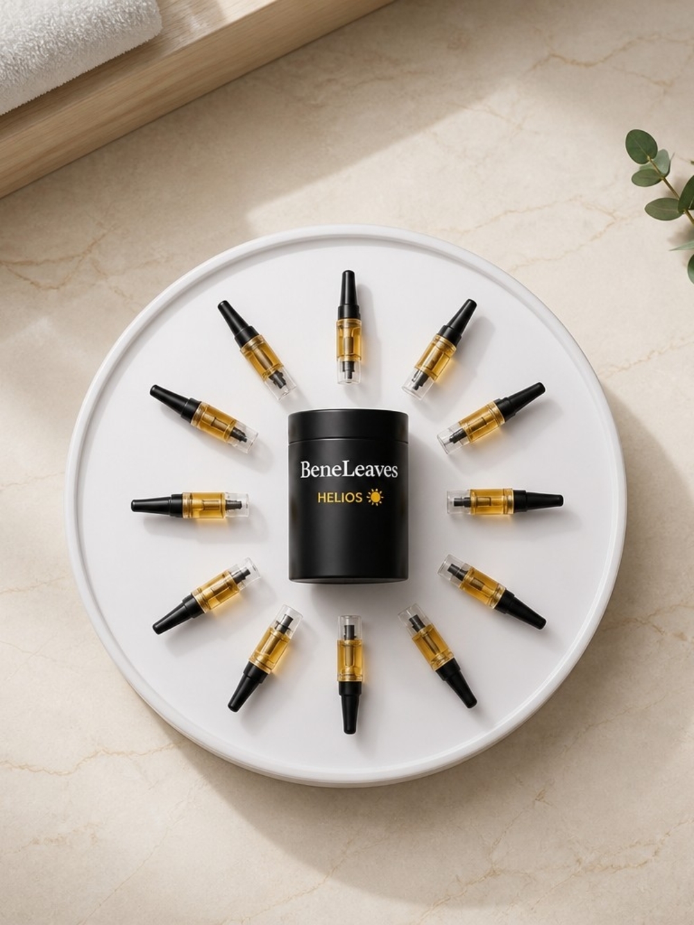 Helios — Black & Gold